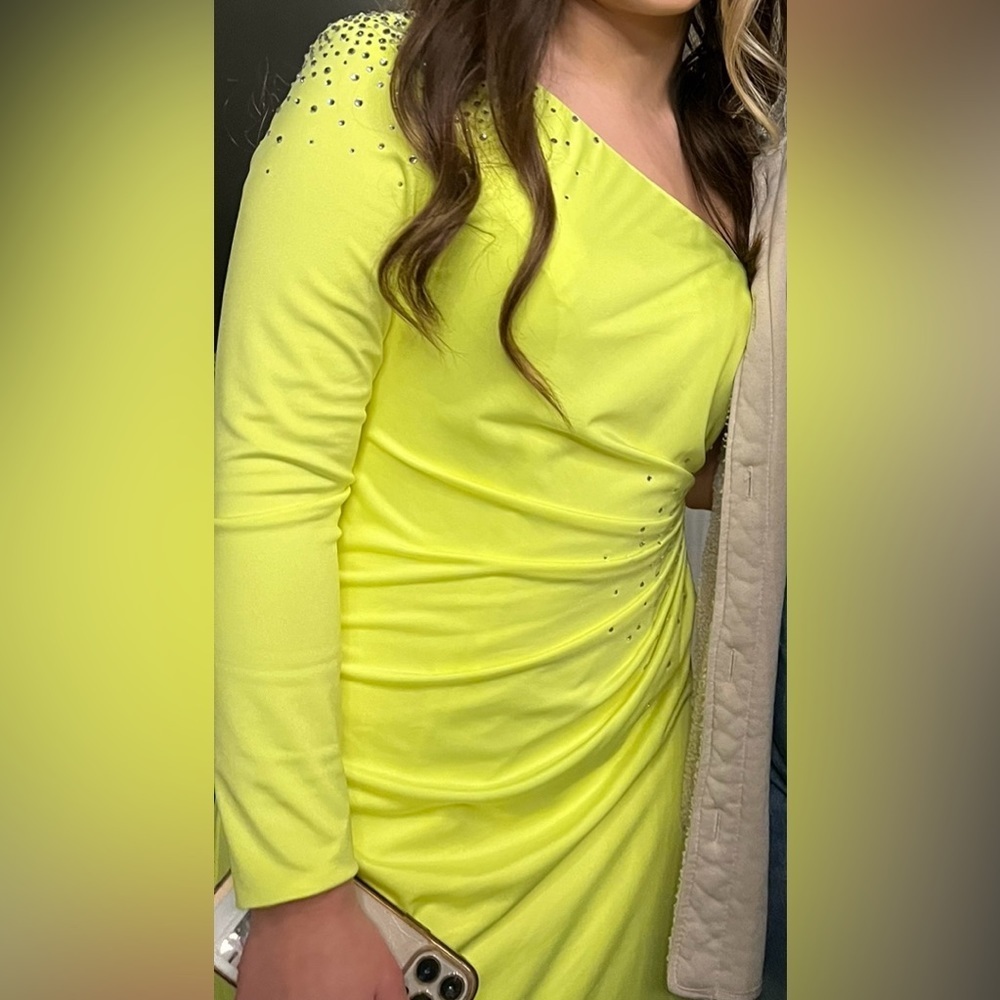 Lime Formal​ Prom Dress​​ - Picture 2 of 13